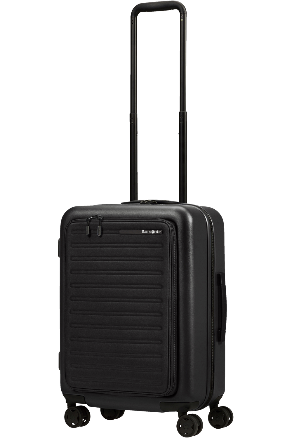 Samsonite Stackd Spinner 55cm Cabin Suitcase w. Front Pocket