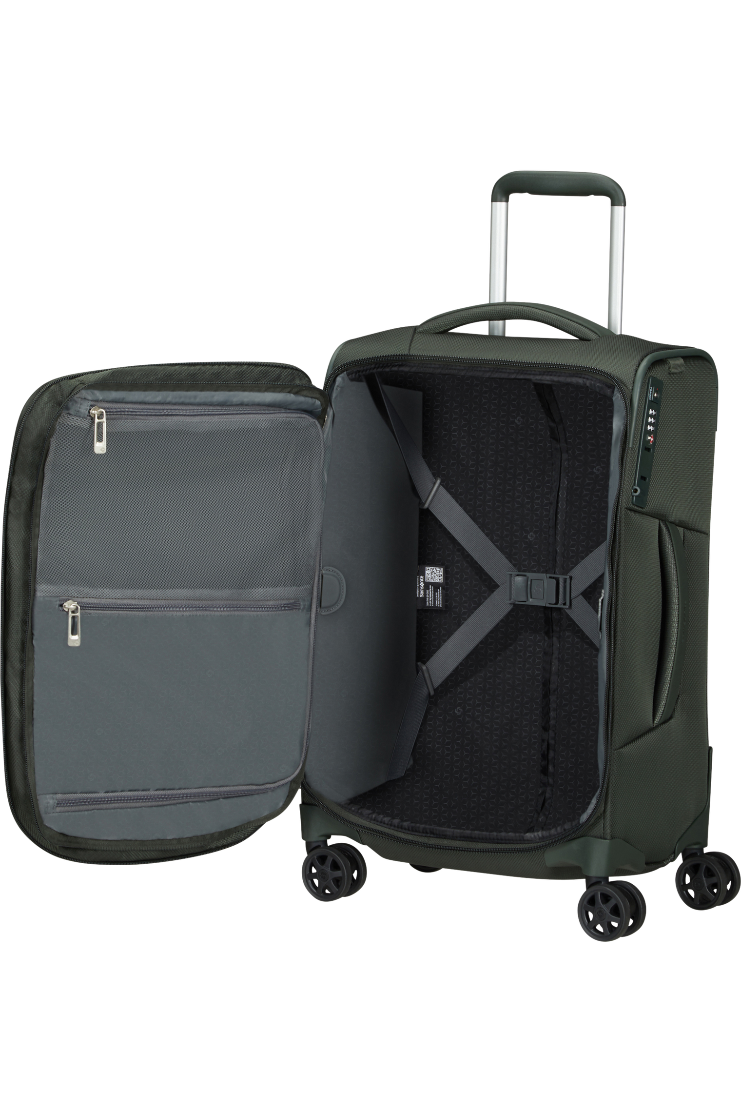Samsonite Respark Ekspanderbar Kabinekuffert med 4 hjul 55cm