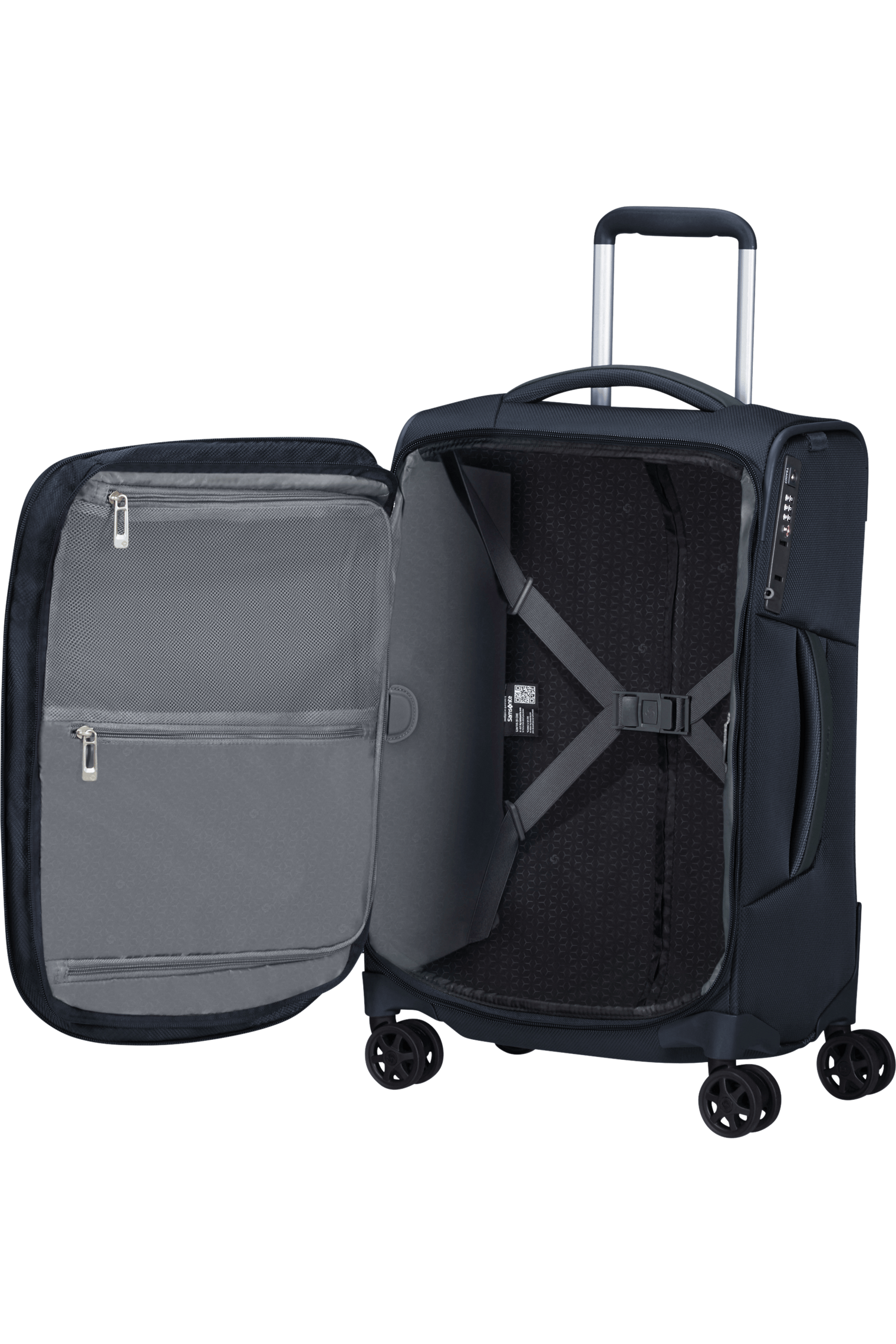 Samsonite Respark Ekspanderbar Kabinekuffert med 4 hjul 55cm