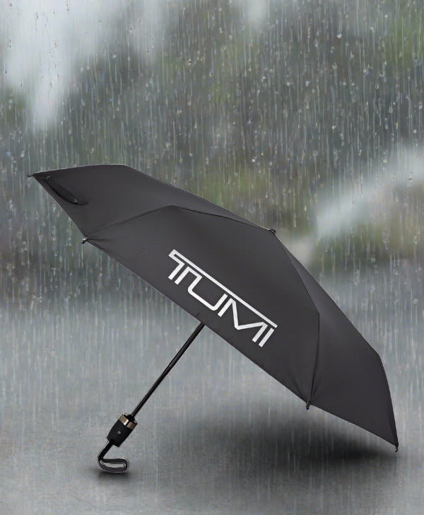 Tumi Black Umbrella with Automatic Close