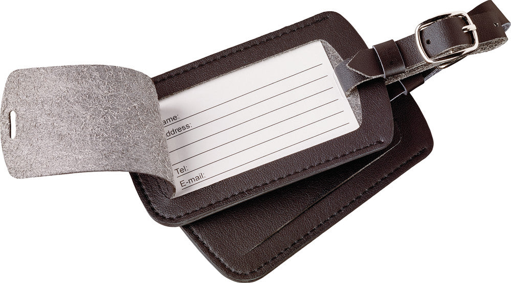 Luggage Labels Sort (2 stk)