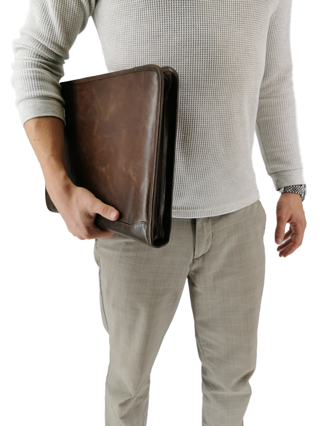 Mødemappe i Kalveskind – A4