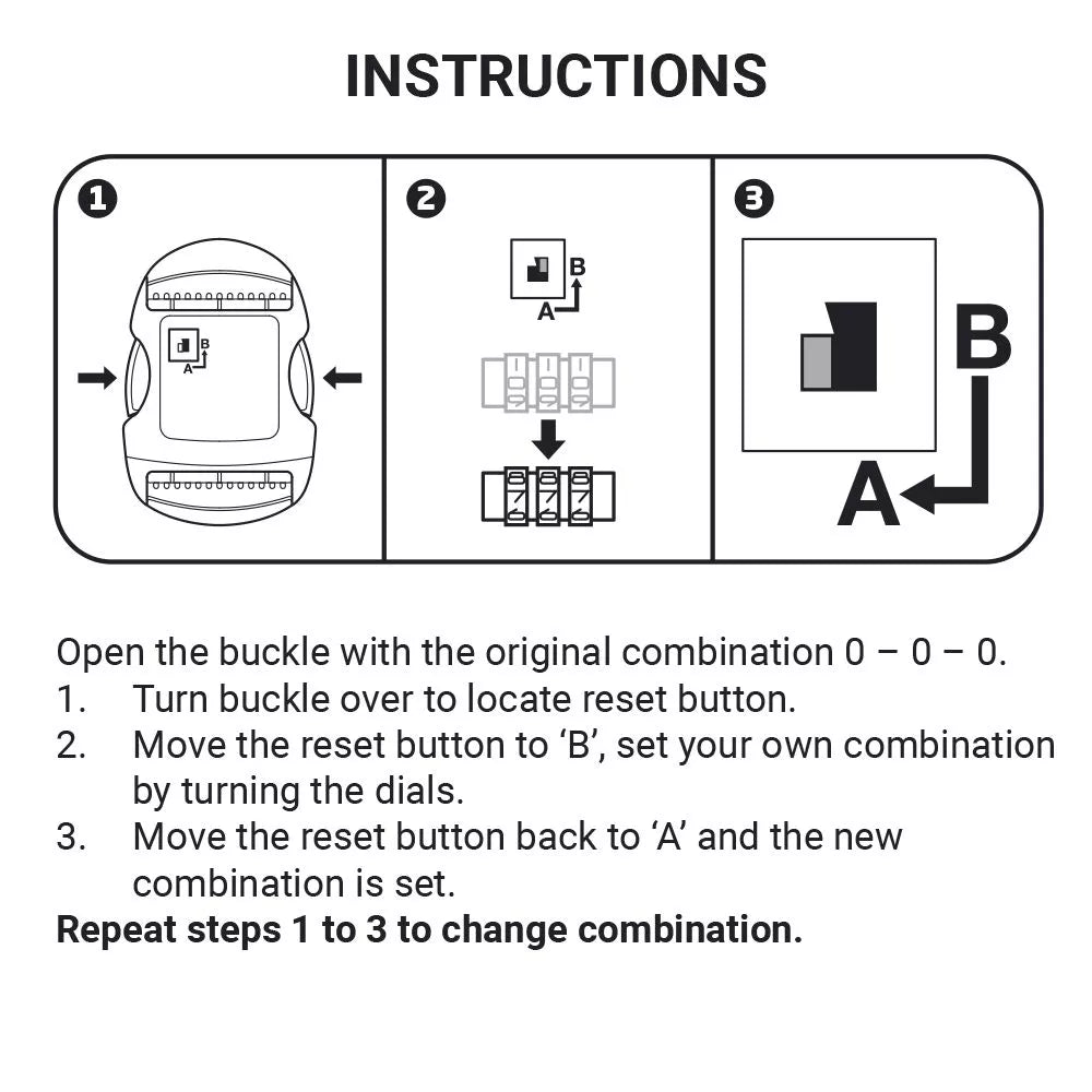 Go Travel TSA Luggage Strap