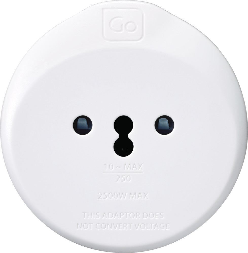 Go Travel Swiss/Italian - EU Adapter