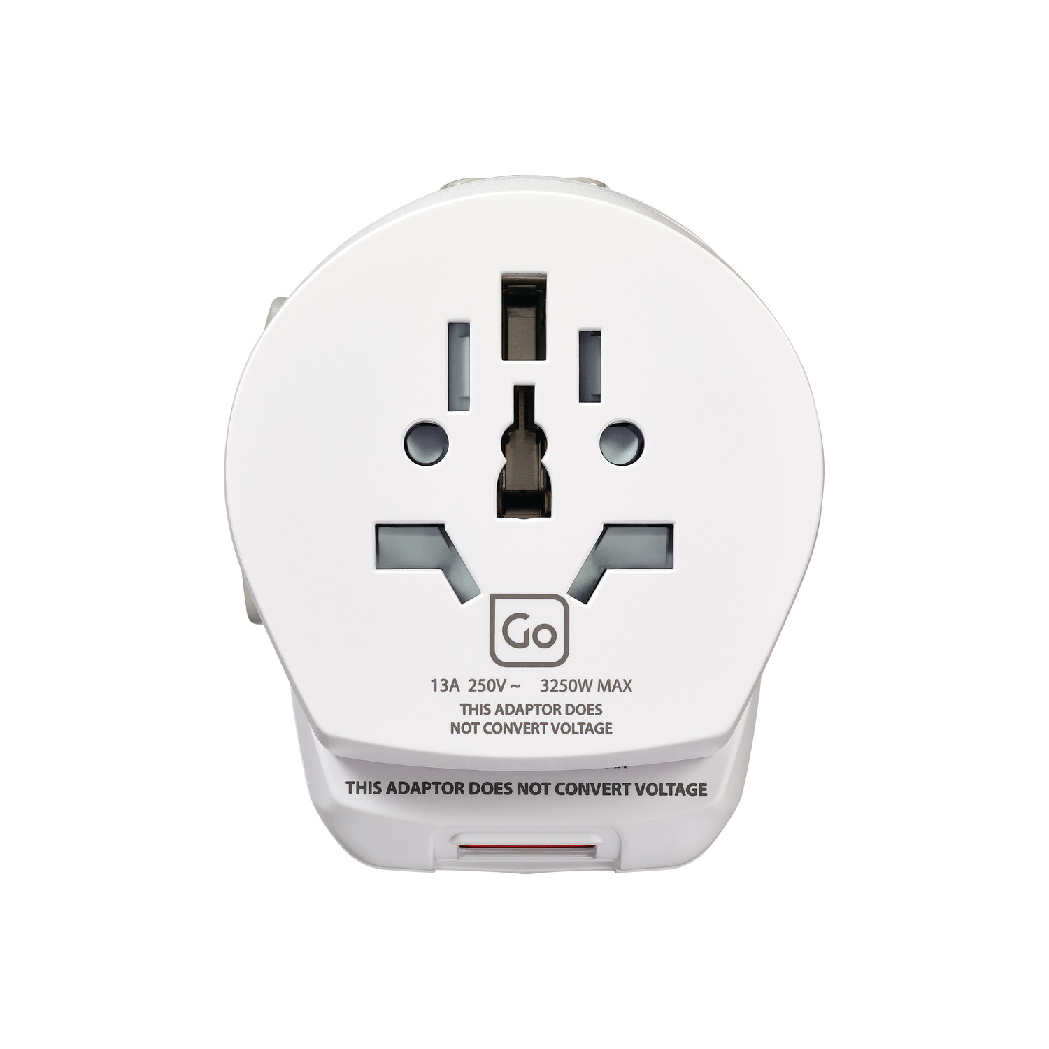 Go Travel Worldwide Adapter + USB