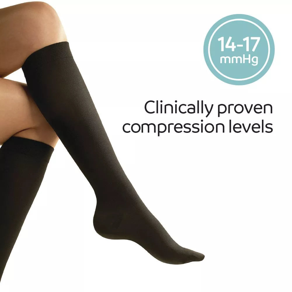 Go Travel Flight Socks (M) Black