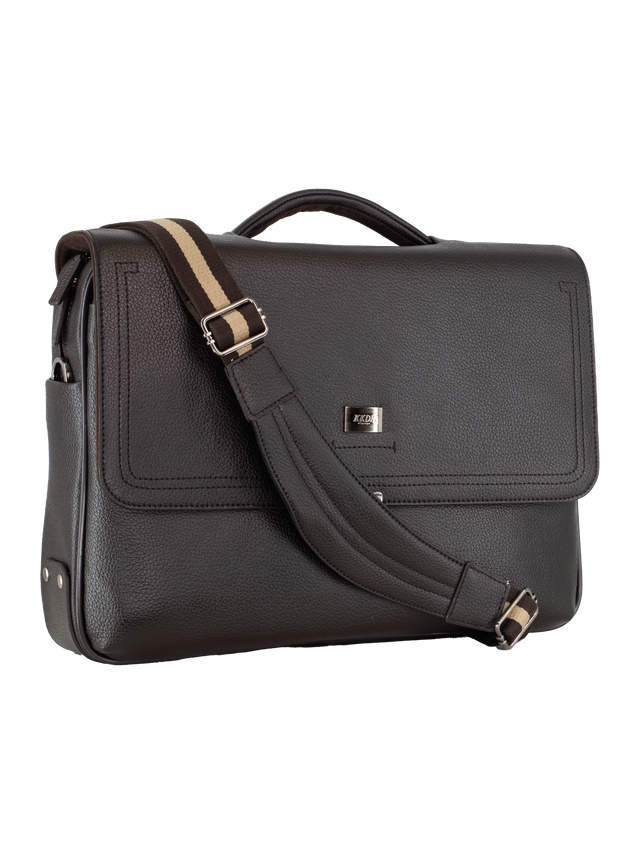 KKDK Executive Slim Læder Computertaske LR02