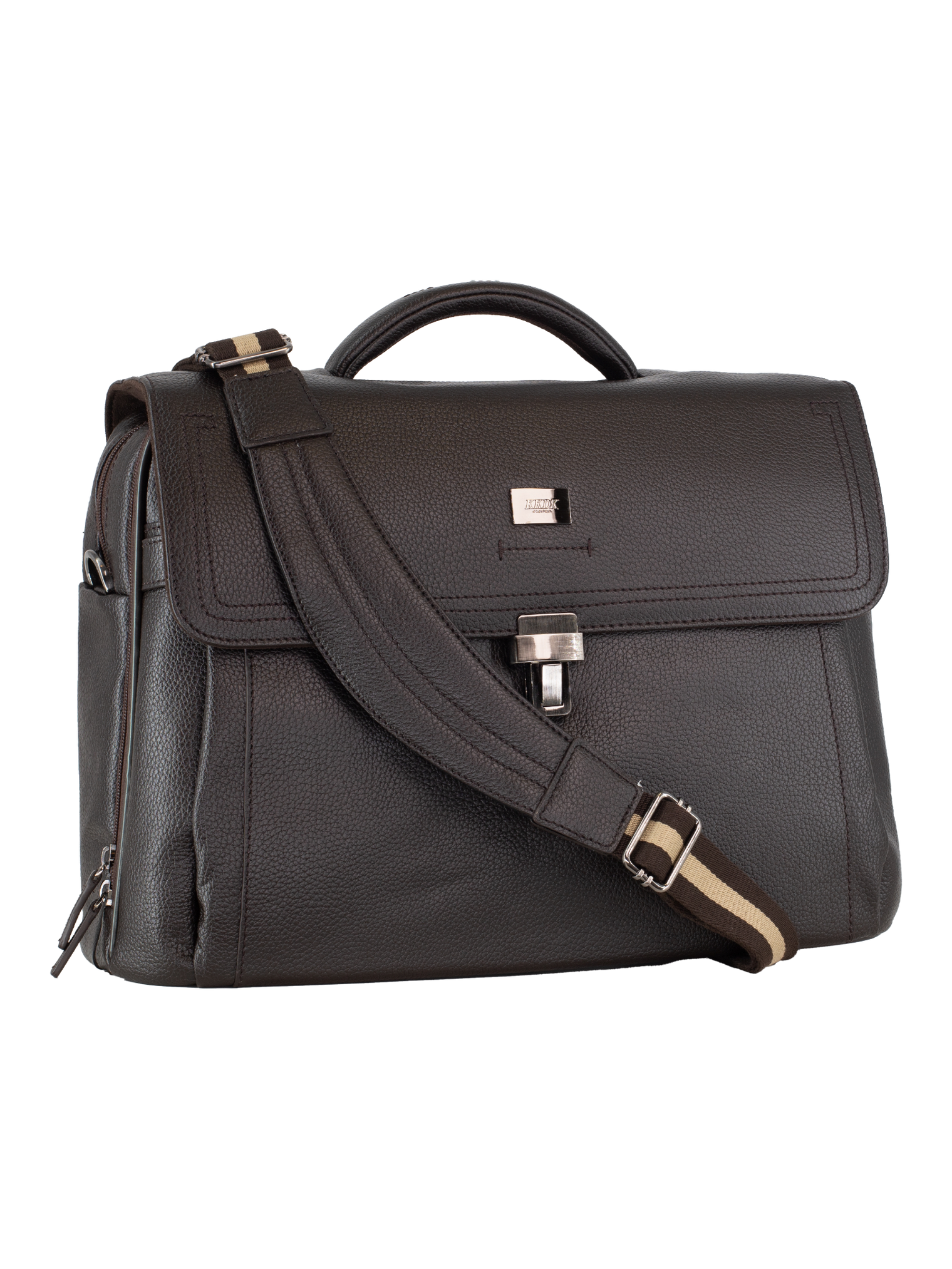 KKDK Executive Large Leather Computer Bag LR04