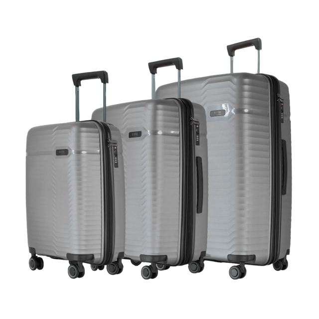 3 stk kufferter Silver