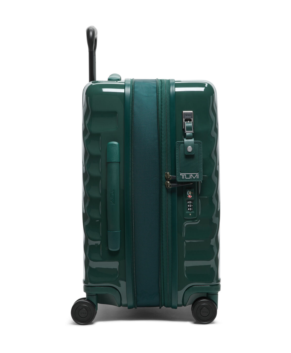 TUMI 19 Degree Expandable Cabin Deep Pine open