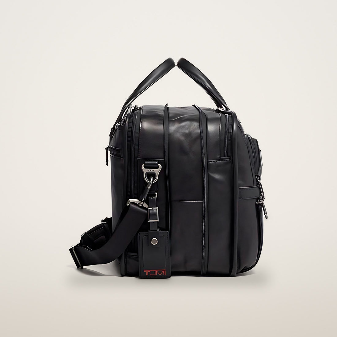 Tumi Alpha 3 Expandable Organizer Laptop Brief Leather