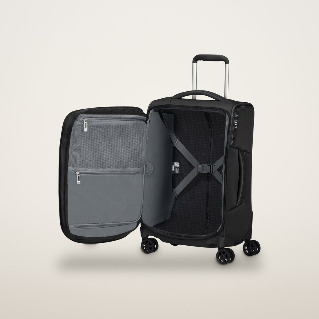 Samsonite Respark Expandable Cabin Suitcase with 4 Wheels 55cm