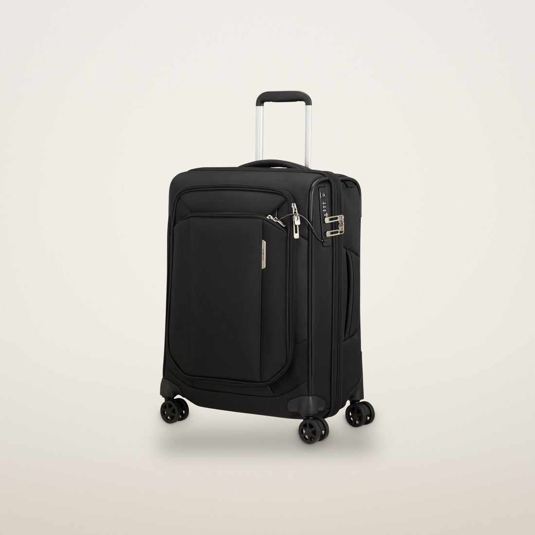 Samsonite Respark Kabinekuffert med 4 hjul 55cm EXP åbner på midten