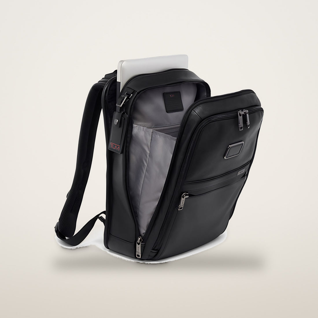 TUMI Alpha 3 Slim Backpack Leather