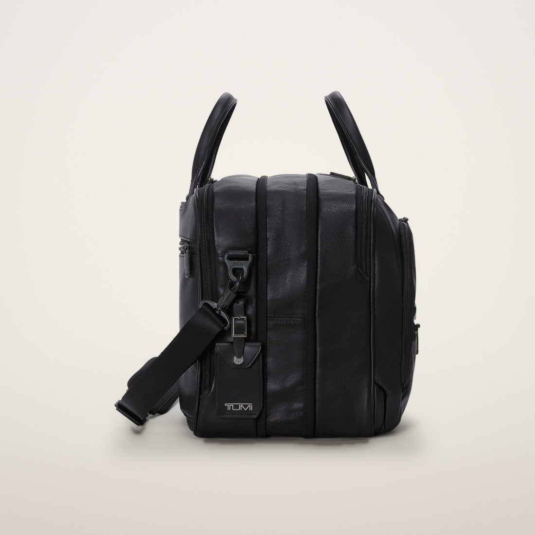 Tumi Alpha Medium 15" Expandable Briefcase Leather