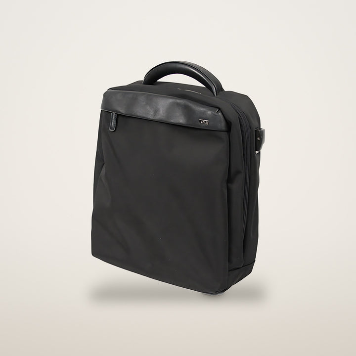 Cox Computer Backpack Nylon w. Leather