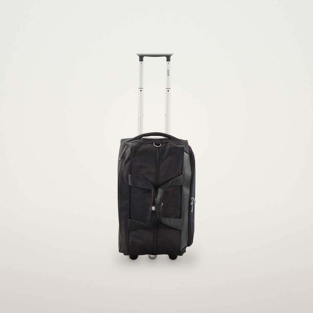 KKDK Black Duffle Bag on wheels