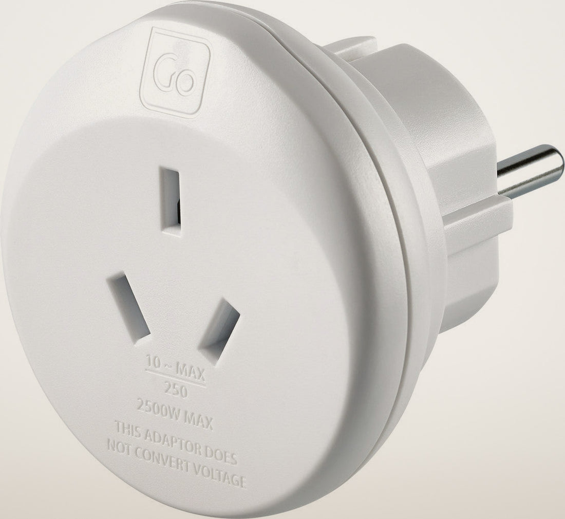Go Travel Australia/China - EU Adapter