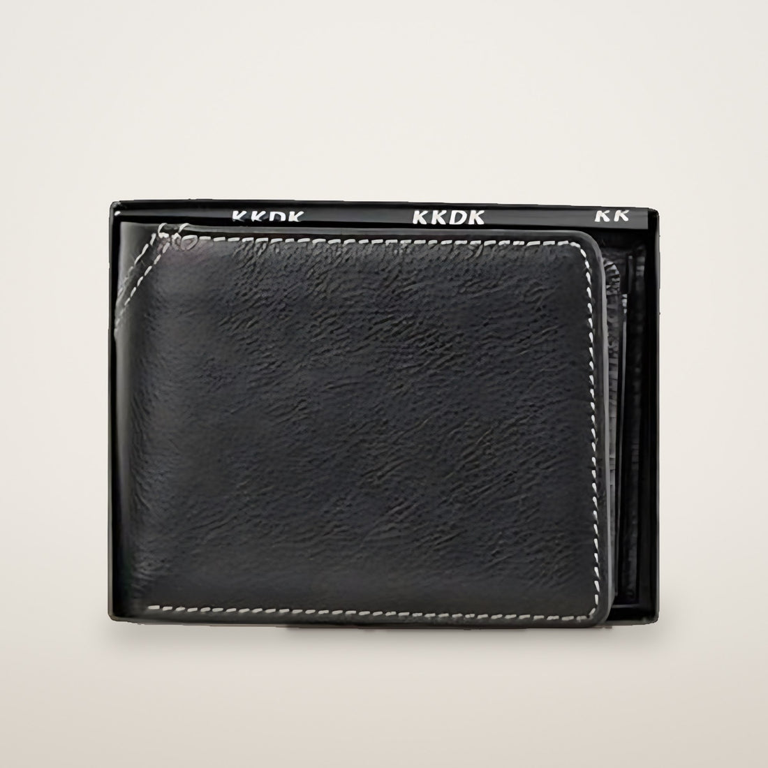 KKDK Black Wallet 2 in 1 with coin compartment