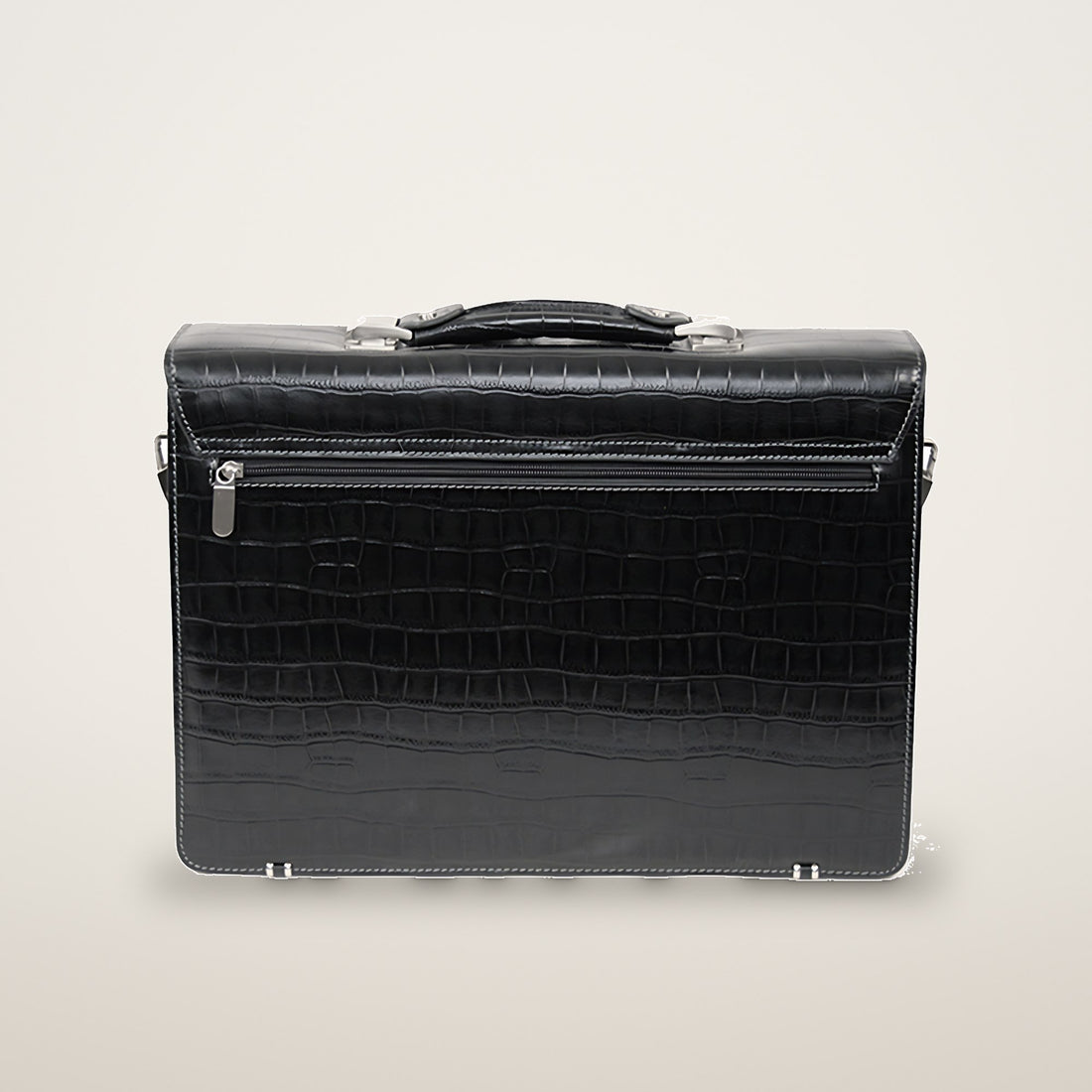 KKDK Briefcase Croco Leather