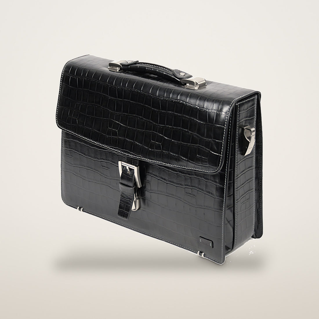 KKDK Briefcase Croco Leather
