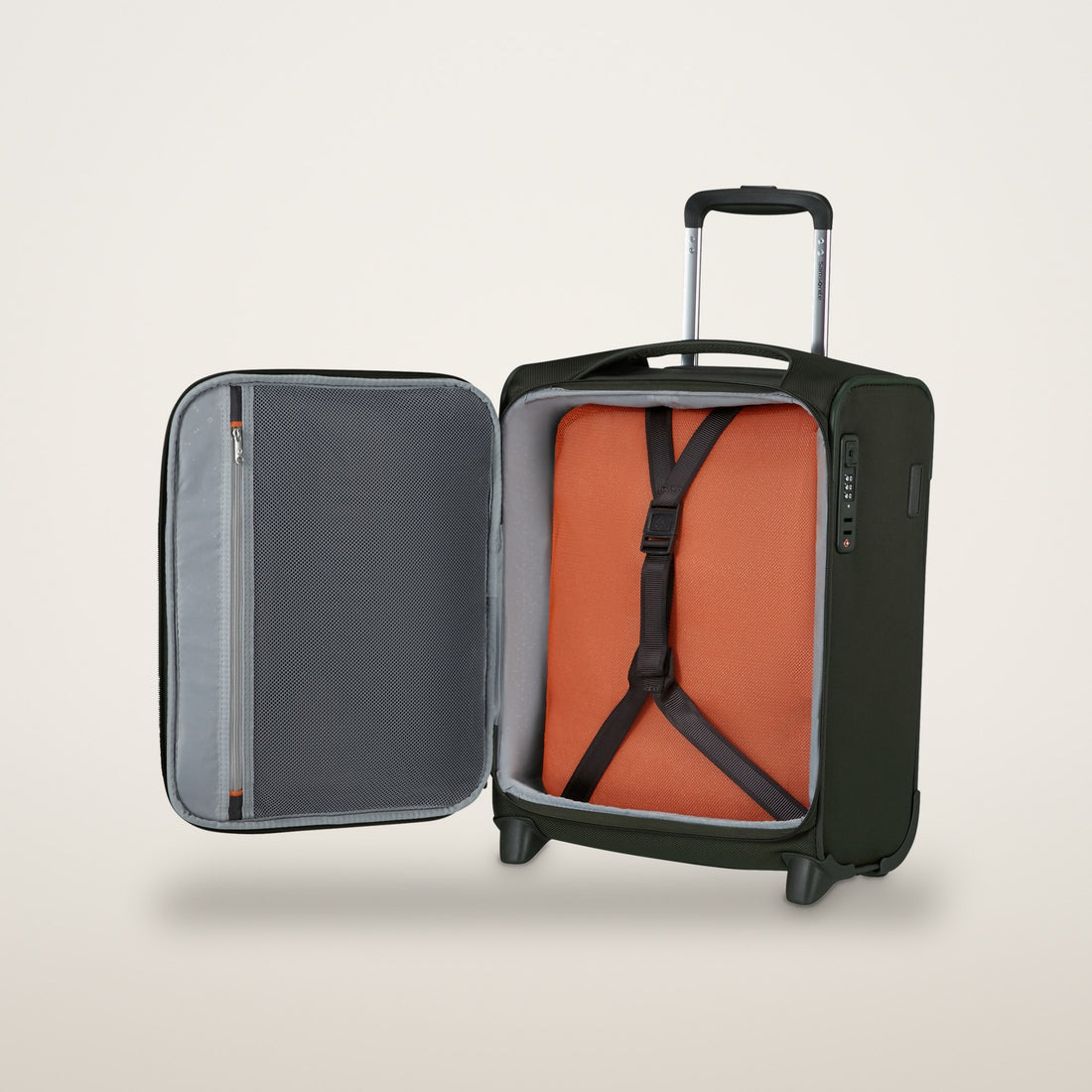Samsonite Re-Lite Underseater 45cm 2 hjul fremstillet af PET-tekstil