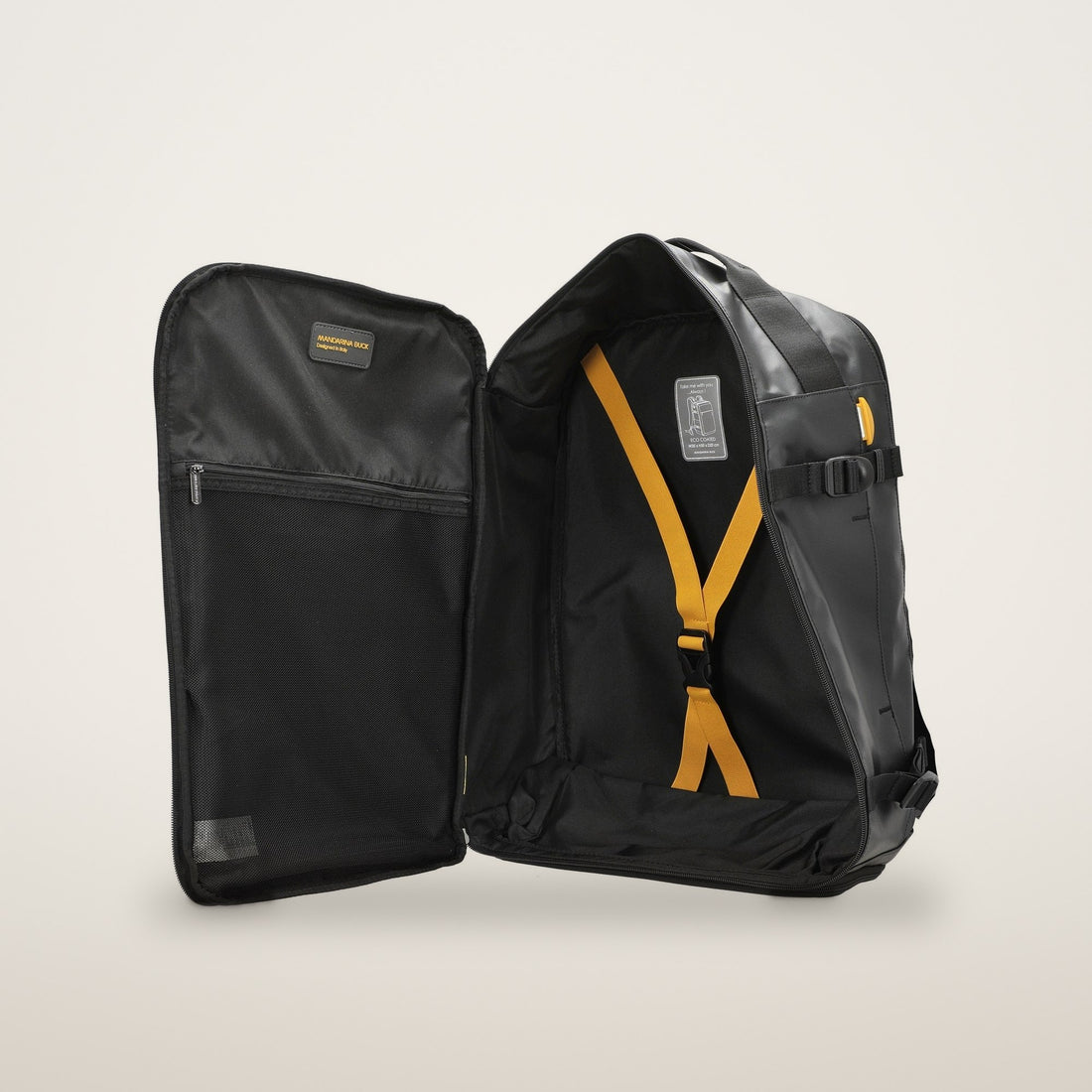 Mandarina Duck Coated Travel Backpack