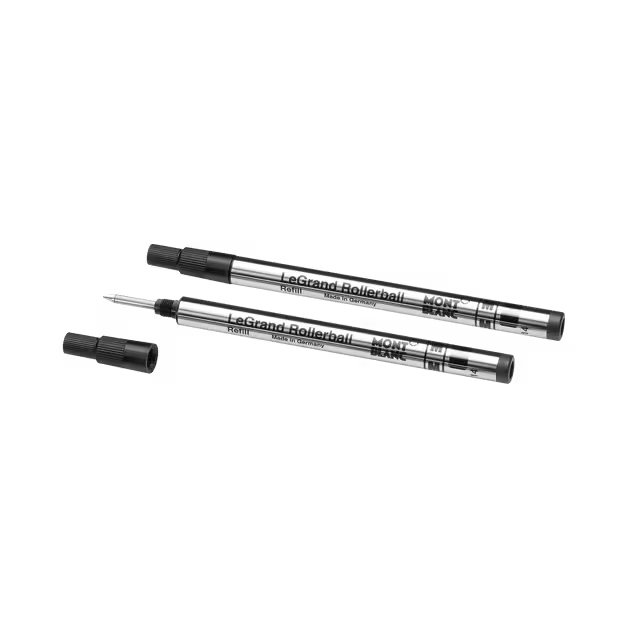 Montblanc 2 Rollerball LeGrand Refills, Fine, Mystery Black