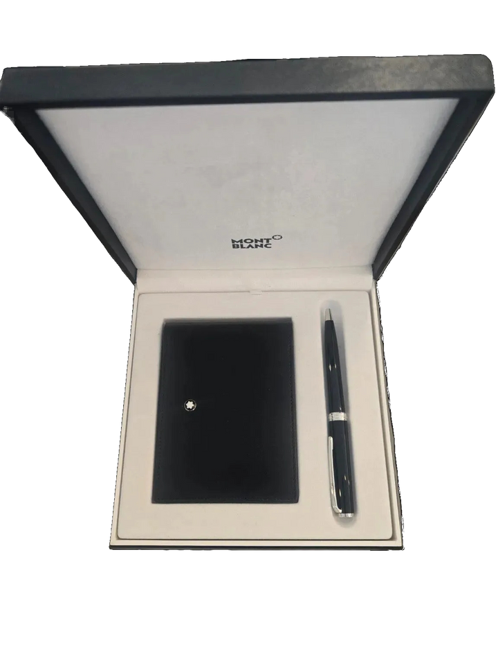 Montblanc Gavesæt – Meisterstück Wallet 6cc & PIX Ballpoint Pen