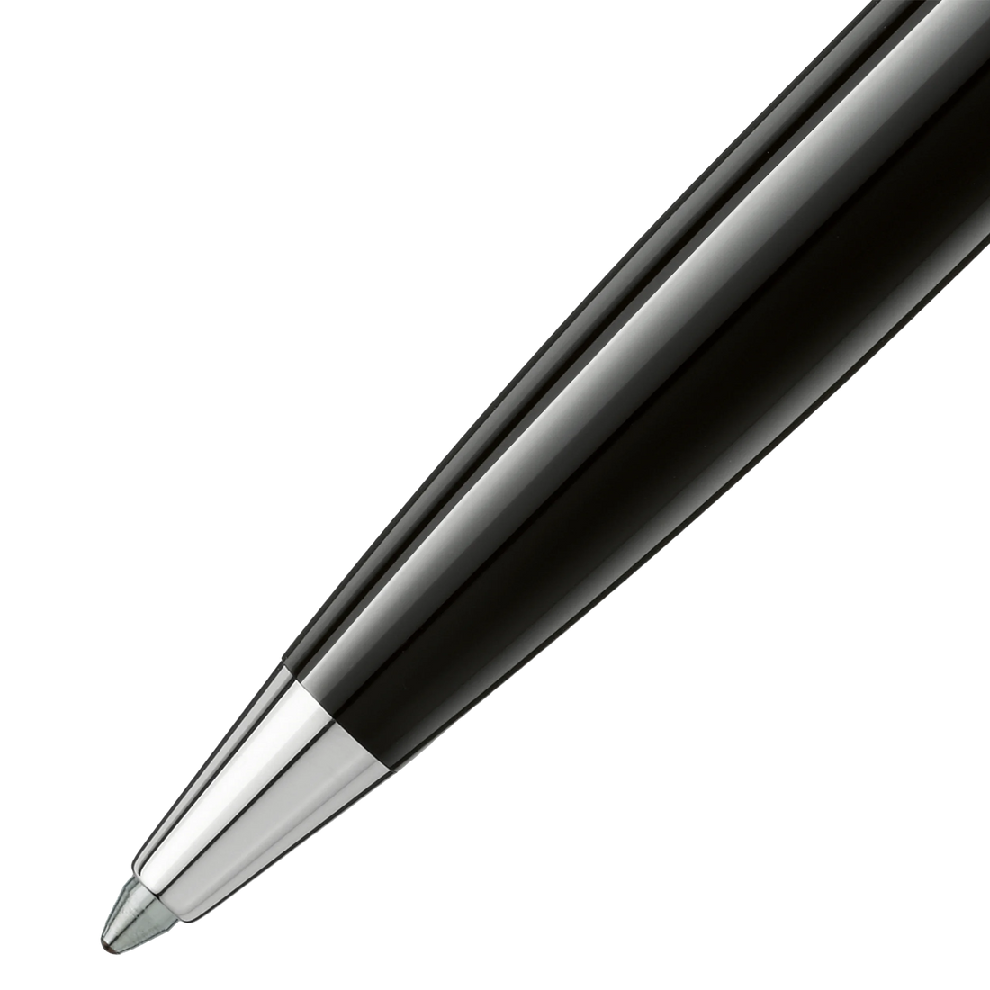Montblanc PIX Black Ballpoint Pen tip detail
