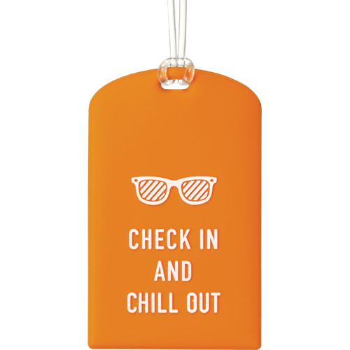 Farvede Glo Case ID Kuffert tags