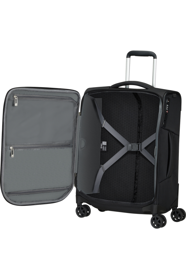 Samsonite Respark Spinner 55 Ozone Black detail view