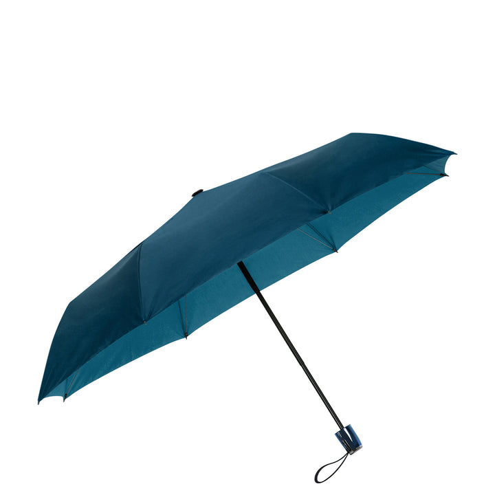 Samsonite Nexis Umbrella 3 Sect. Manual i Deep Petrol - åben