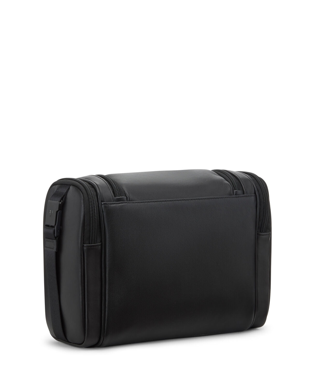 TUMI Alpha Hanging Travel Kit Black Leather detail view