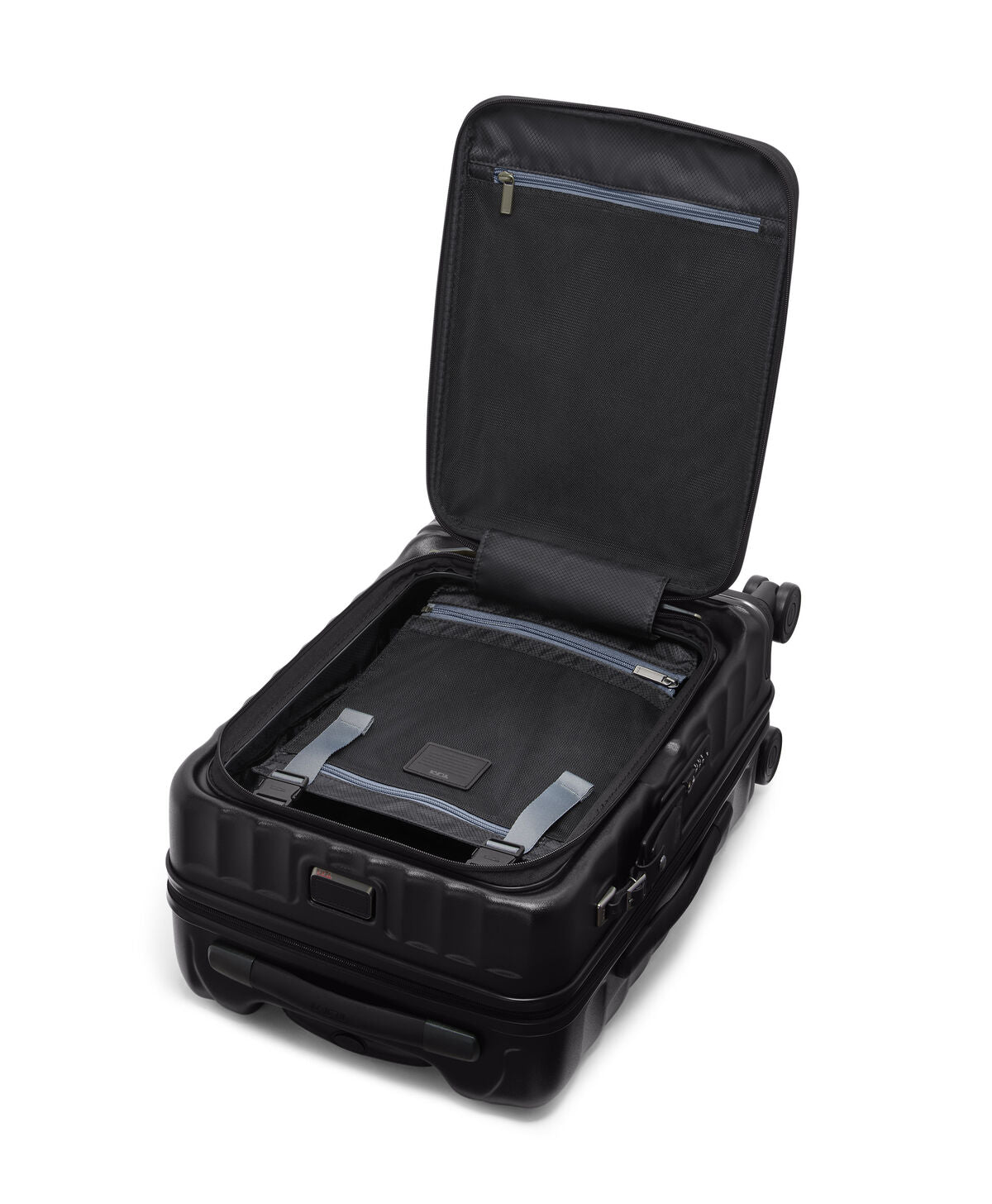 TUMI 19 Degree Front Access Carry-On Black Texture side