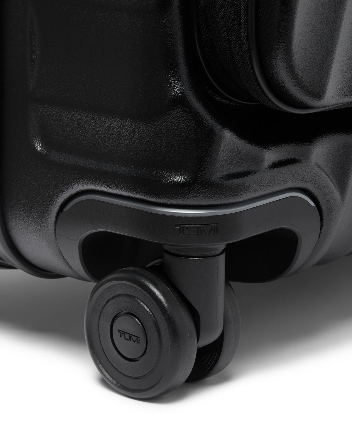 TUMI 19 Degree Front Access Carry-On Black Texture open interior