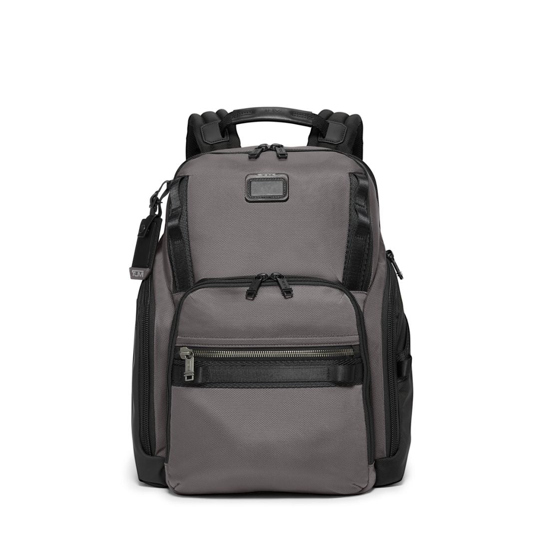 TUMI Alpha Bravo Search Backpack Charcoal front