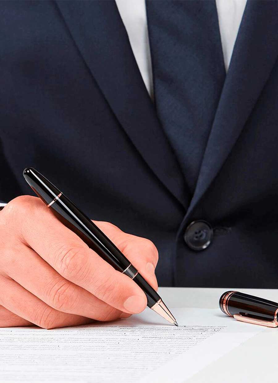 Montblanc Meisterstück Rose Gold-Coated LeGrand Rollerbal