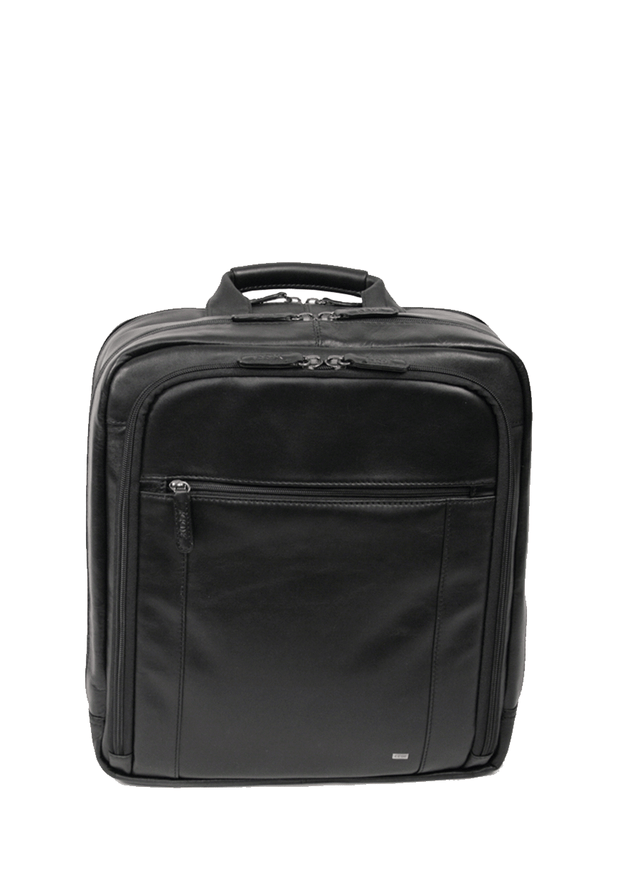 KKDK Laptop Backpack in soft calfskin with 3 divided compartments