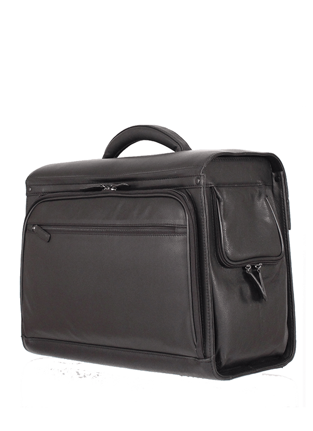 COX Leather Pilot Case