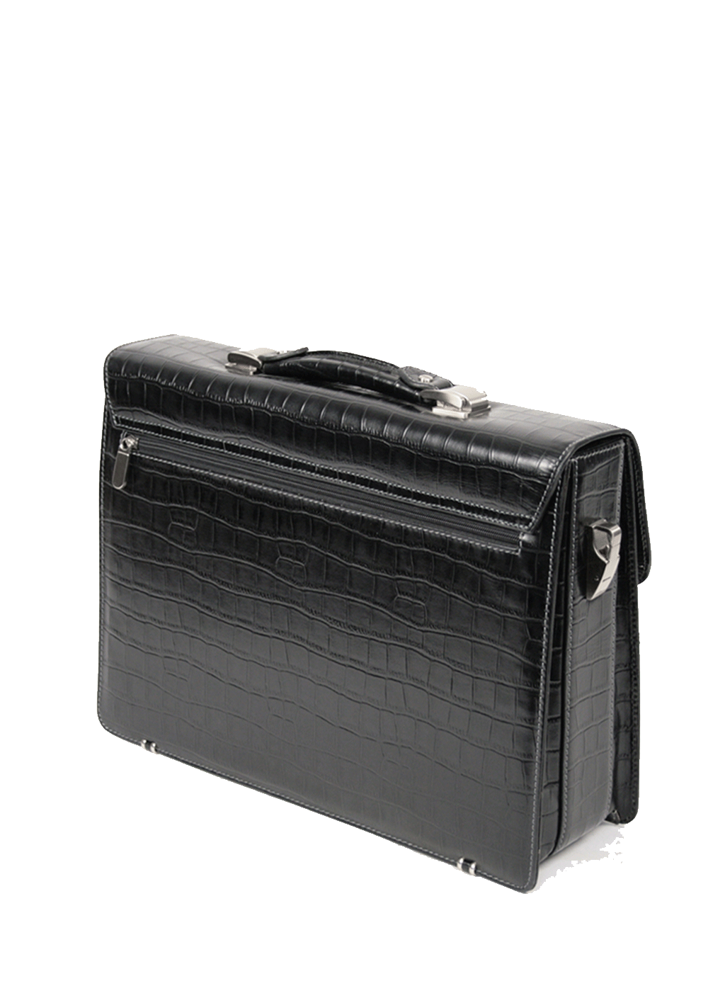 KKDK Briefcase Croco Leather