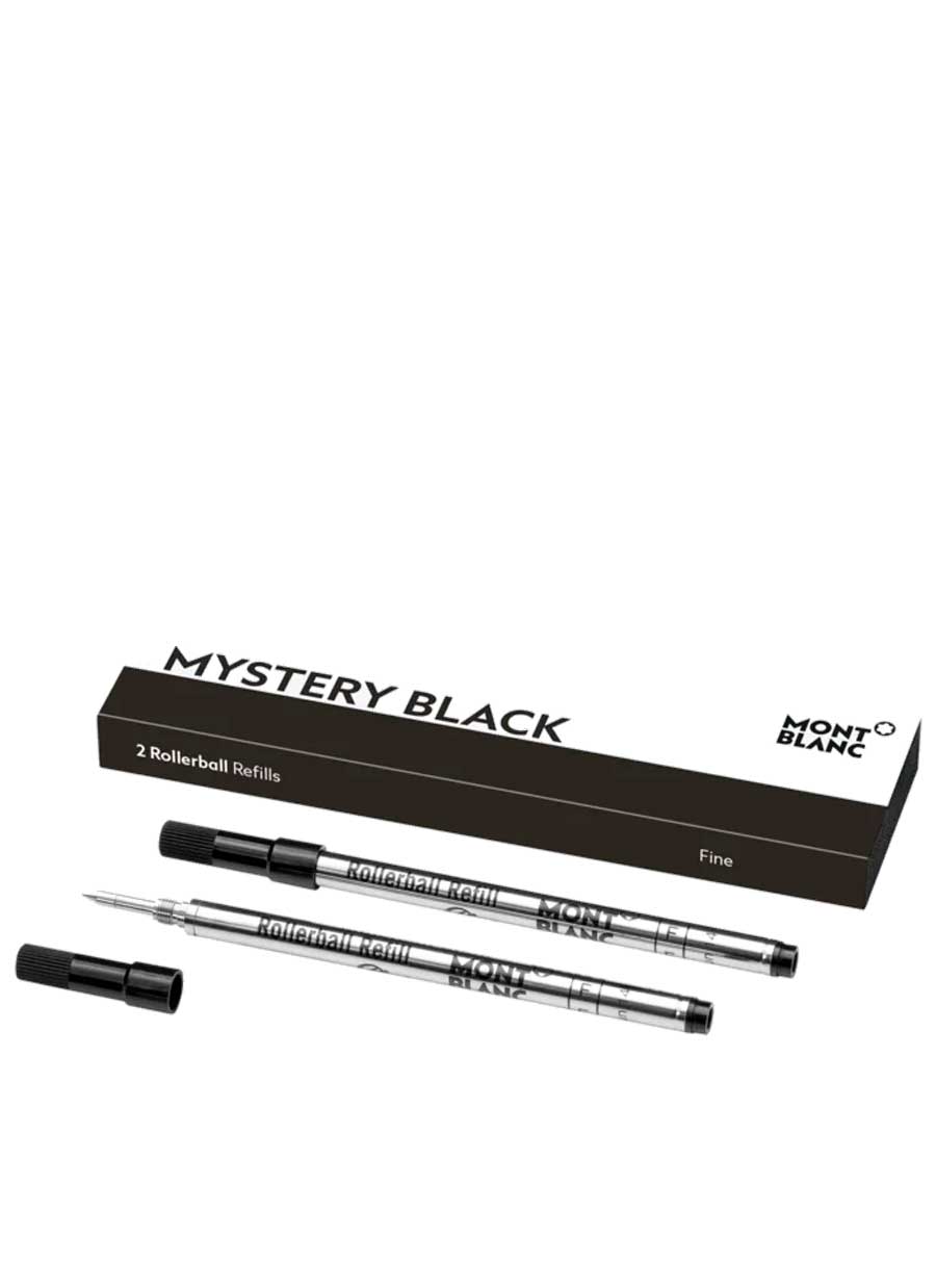 Montblanc 2 Rollerball Refills (F) Mystery Black