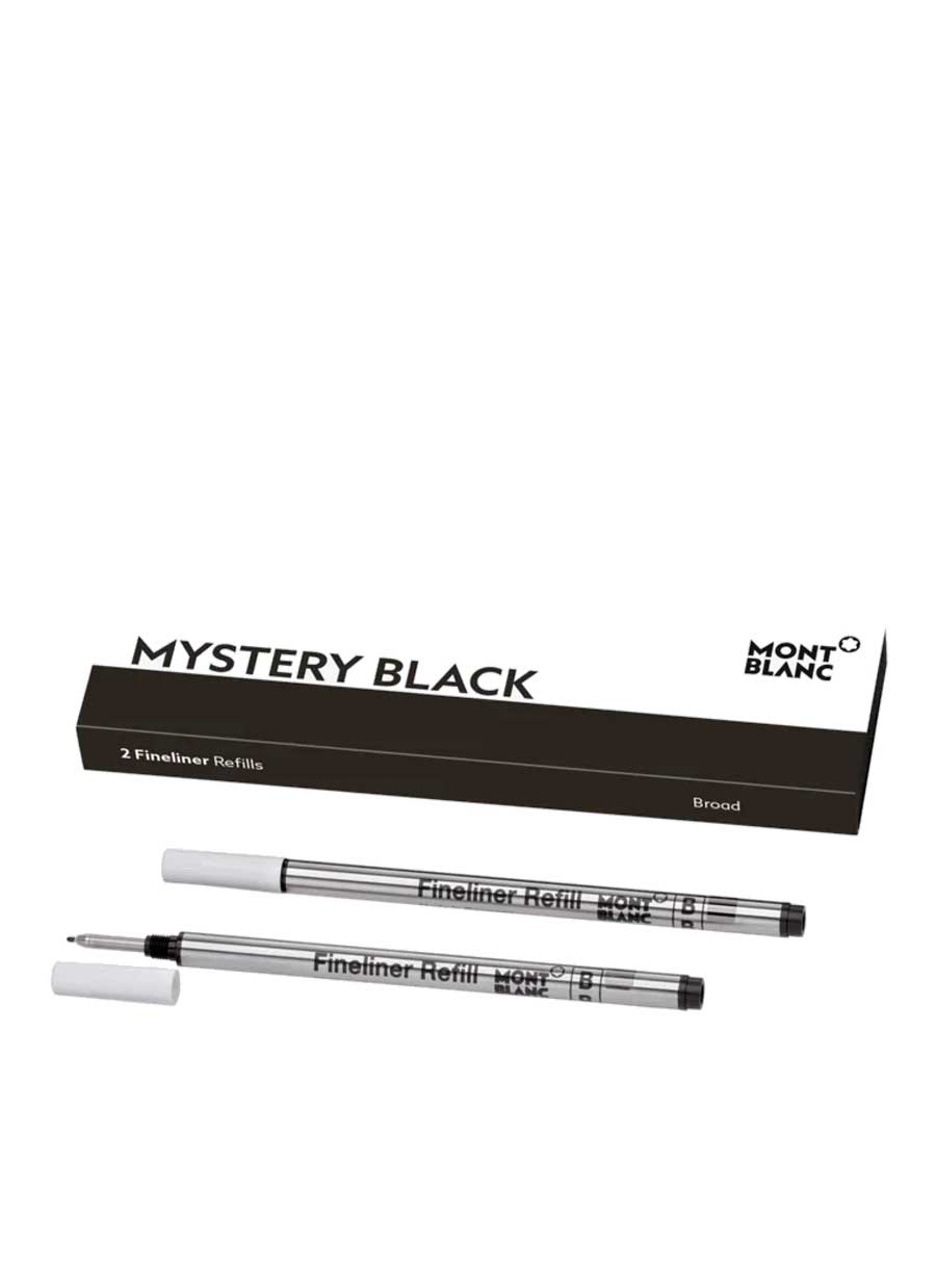 Montblanc 2 Fineliner Refills (B) Mystery Black