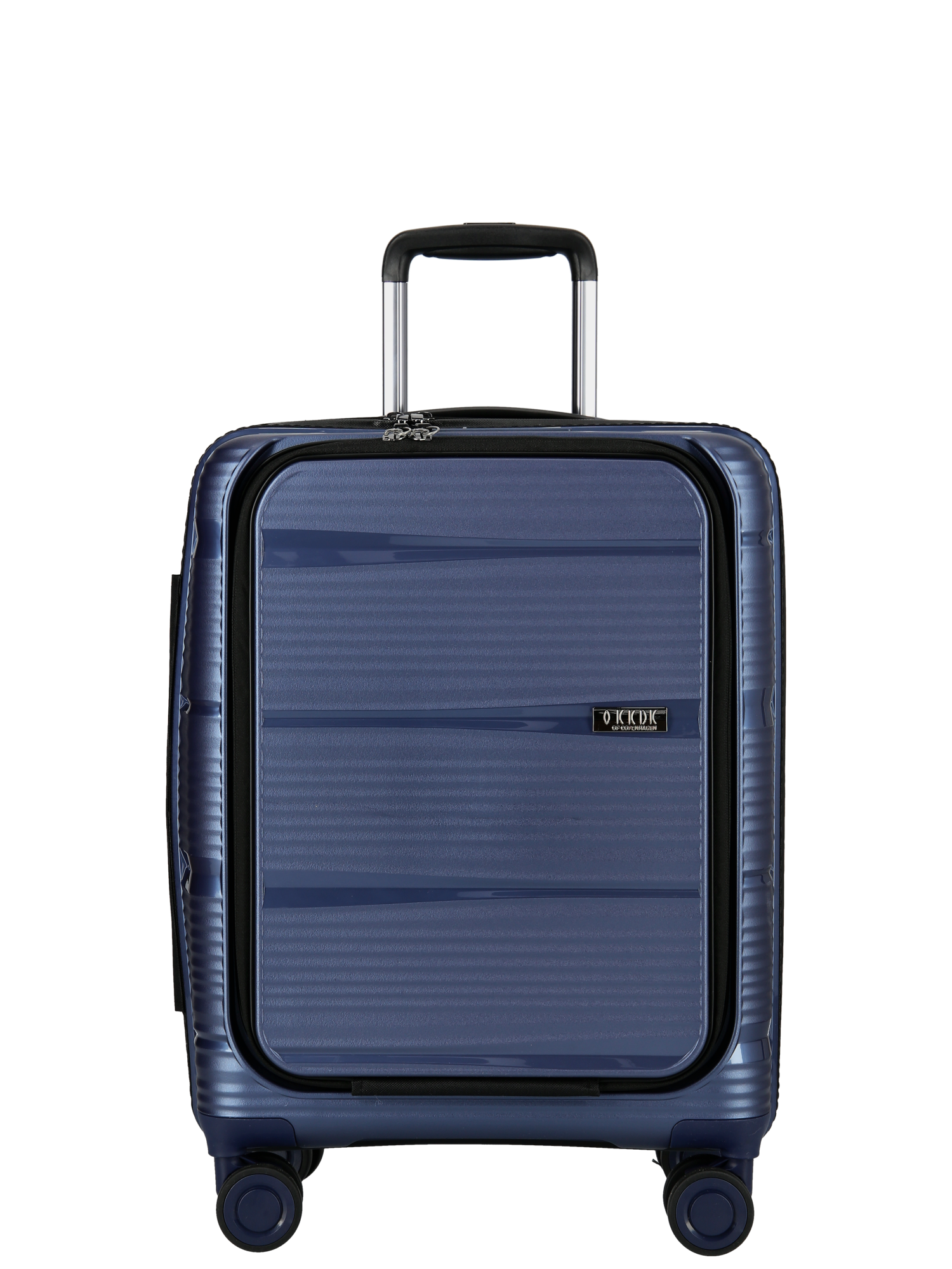 letvægts KKDK wire håndbagage kuffert med frontlomme til laptop, usb stik og mere.