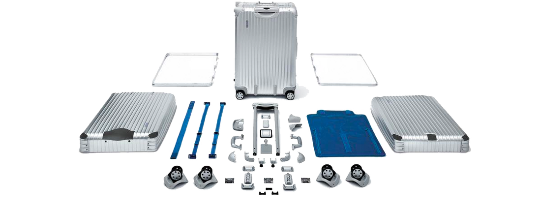 Reparation af RIMOWA kufferter