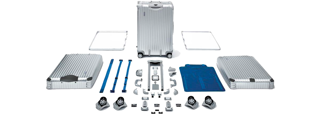 Reparation af RIMOWA kufferter