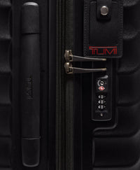 Tumi 19 degree polycarbonate build in TSA certified Lock