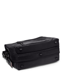 TUMI Alpha Double Expansion Travel Satchel Leather