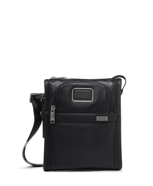 TUMI Alpha 3 Pocket Bag Small Leather