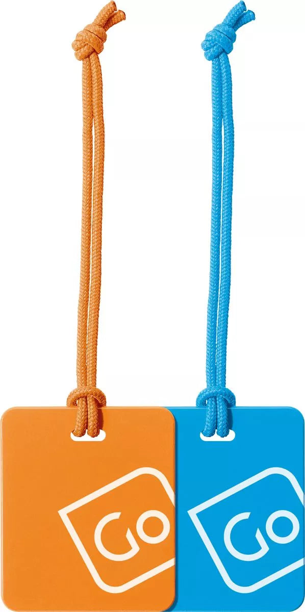 Go Travel Twin Pack Tags